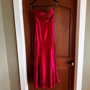 Jessica McClintock dress.